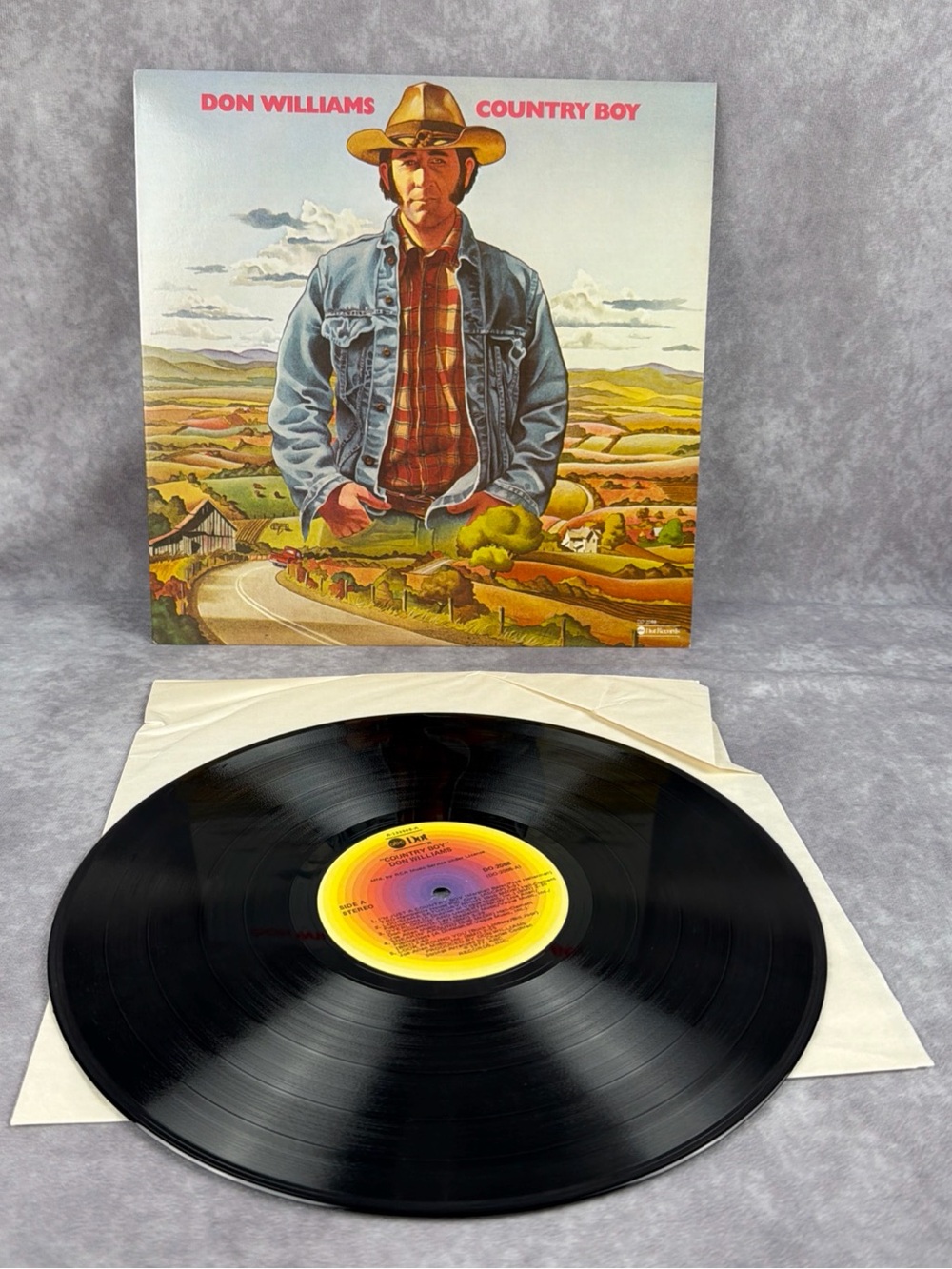 Don Williams Country Boy LP Vinyl Record 1977 ABC Dot DO-2088 READ